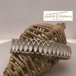 Handgemaakte zilveren armband