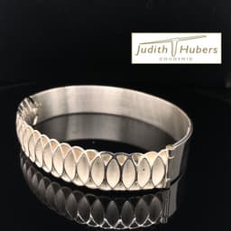 Handgemaakte zilveren armband